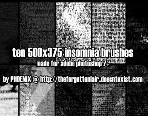 Insomnia Brushes Photoshop brush