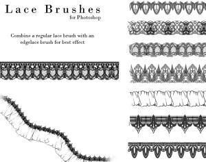 Lace Photoshop Brushes Photoshop brush