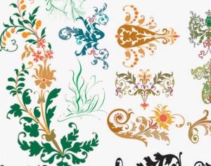Floral 5 Photoshop brush