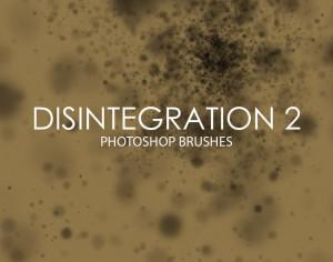Free Disintegration Photoshop Brushes 2 Photoshop brush