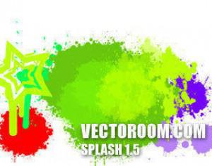 Splash 1.5 Photoshop brush
