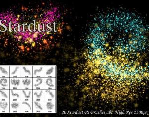 20 Stardust Ps Brushes abr. Photoshop brush