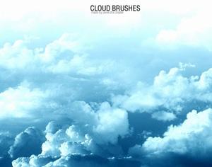Cloud Brushes Photoshop brush