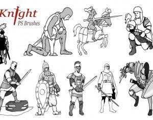 20 Knight PS Brushes abr.vol.2 Photoshop brush