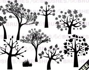 Woodland Brushes Photoshop brush