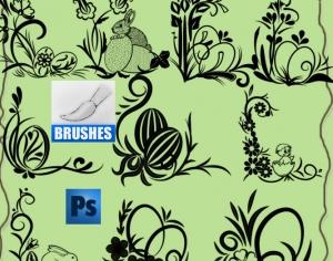 Easter Brushes Photoshop brush