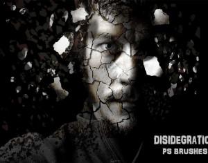 20 Disidegration PS Brushes abr. vol.3 Photoshop brush