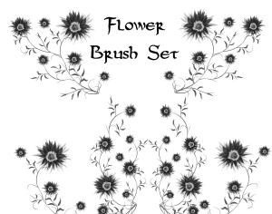 Flower Photoshop brush