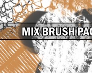 Mix brush pack Photoshop brush