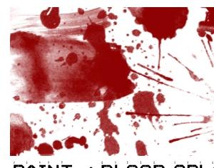 Paint Splatter Brush set 1 Photoshop brush