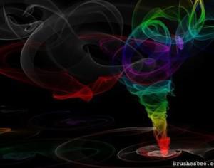 Twister fractal brushes  Photoshop brush