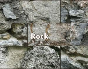20 Rock Texture PS Brushes abr vol.19 Photoshop brush
