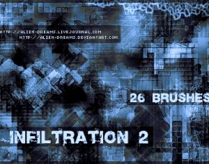 Inflitration 2 Photoshop brush