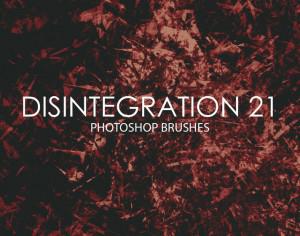 Free Disintegration Photoshop Brushes 21 Photoshop brush