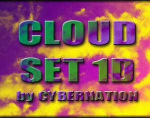 Cloud Set 1D Brushes Photoshop brush