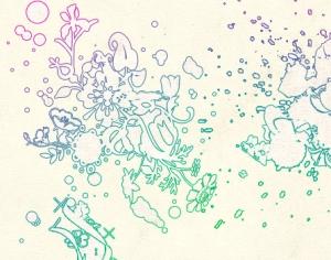 Floral Mess Photoshop brush