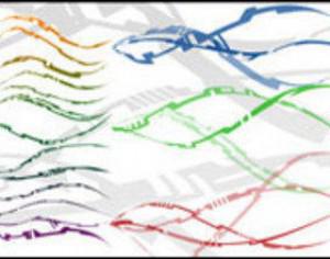 Vector Tech Curves Photoshop brush