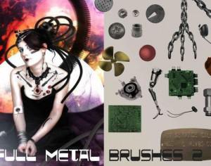 Full Metal Brush Pack Assemble 2 Photoshop brush