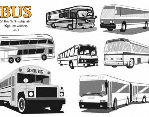 20 Bus Ps Brushes abr. vol.1 Photoshop brush