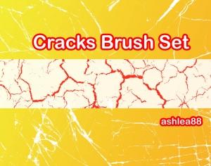 Cracks Brush Set Photoshop brush