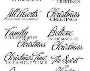 Christmas Text Brushes Photoshop brush