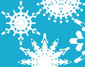 Snowflake Photoshop Brushes Photoshop brush