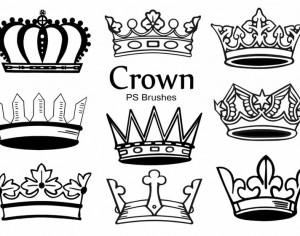 20 Crown PS Brushes abr. vol.4 Photoshop brush