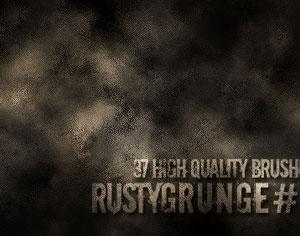 Rusty Grunge Photoshop brush