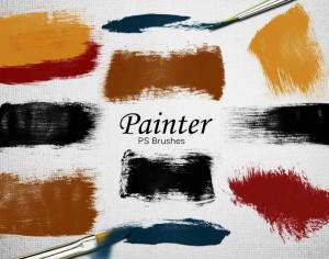 20 Painter PS Brushes abr.Vol.8 Photoshop brush