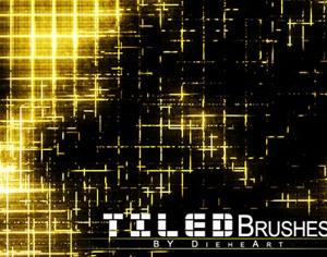 Tiled Brushes Set 1 Photoshop brush