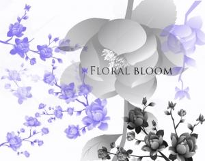 Floral Bloom Photoshop brush