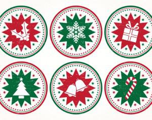 Christmas Stamp Brushes Photoshop brush