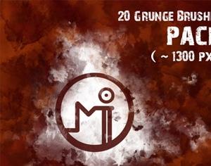 Grunge Brush Pack Photoshop brush