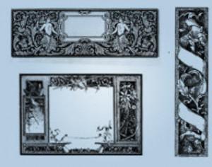 Excellent Ornate Borders  Photoshop brush