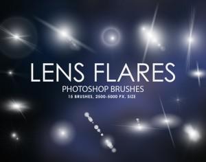 Free Lens Flares Photoshop Brushes Photoshop brush