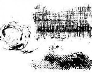 Free Cracked Grunge Brushes Photoshop brush