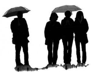 People With Umbrellas Brushes Photoshop brush