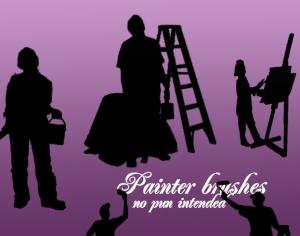 Painter brushes Photoshop brush