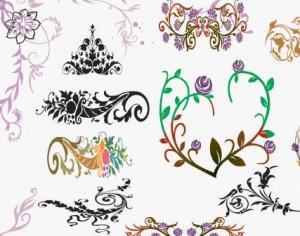 Floral 4 Photoshop brush