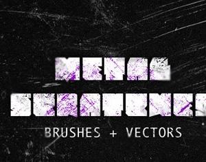 Metal Scratches Photoshop brush