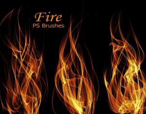 20 Fire PS Brushes abr.Vol.9 Photoshop brush