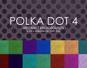 Free Polka Dot Backgrounds 4 Photoshop brush