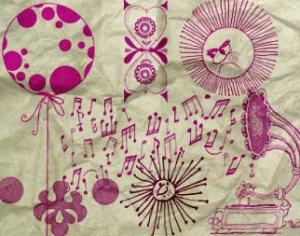 Retro Ornaments Photoshop brush