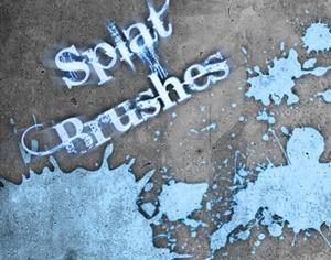 Splat Brushes Photoshop brush