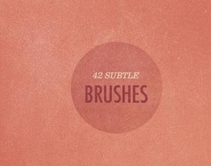 Subtle Grunge Photoshop Brush Set 2 Photoshop brush