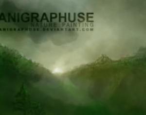 Anigraphuse Nature Brush Painting Set Photoshop brush