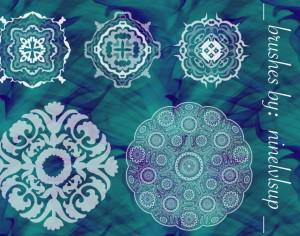Ornate Mandala Brushes Photoshop brush