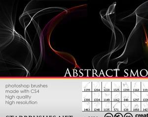 Abstract Smoke Photoshop brush