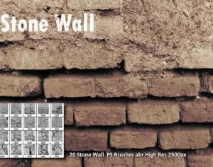 Stone Wall PS Brushes Photoshop brush