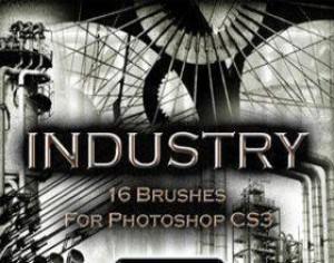 Industrial Brushes Photoshop brush